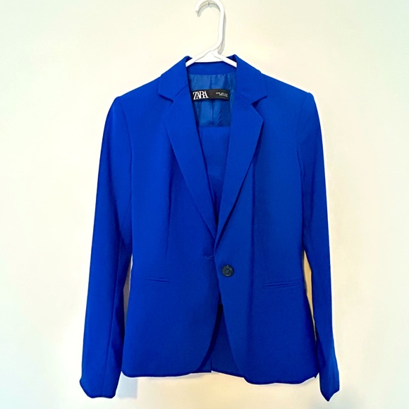 Zara cobalt blue suit - Picture 3 of 12